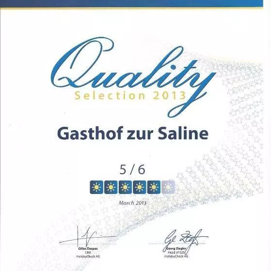 ユースホステル Gasthof Zur Saline