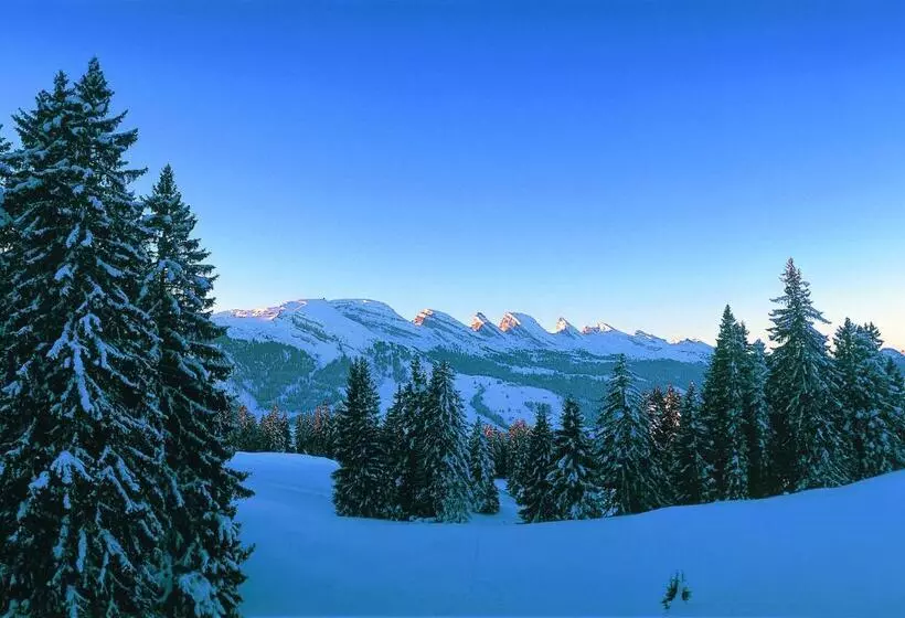 Retkeilymaja Schwendi Lodge