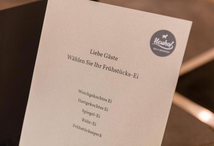 تختخواب و صبحانه Neuhof Gäste & Schokohaus