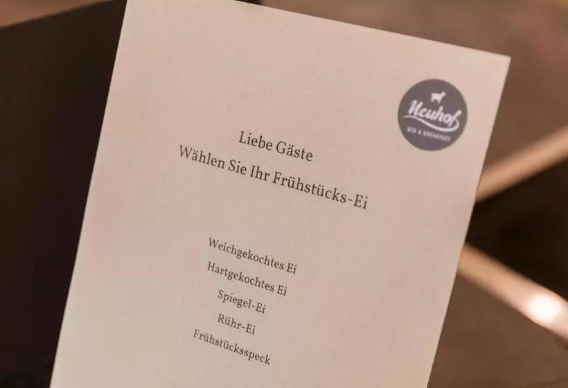 ベッドアンドブレックファースト Neuhof Gäste & Schokohaus