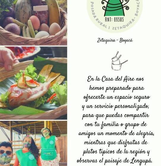 호스텔 Posada Rural Casa Del Aire