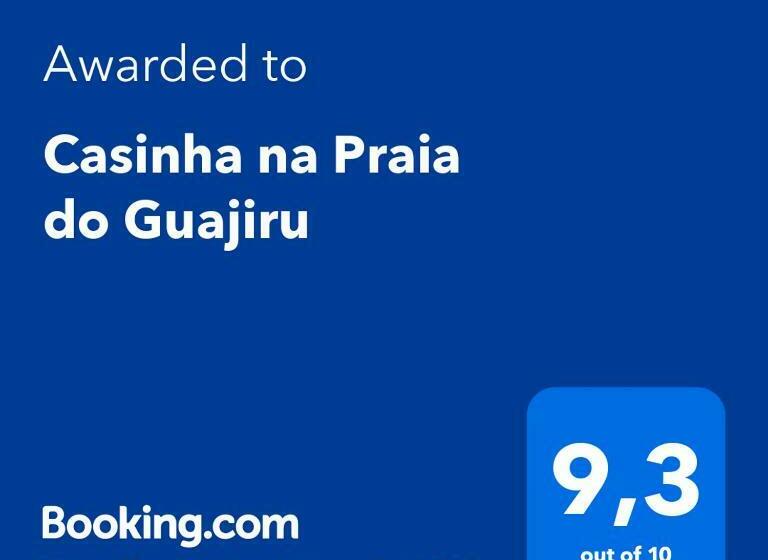 פנסיון Casinha Na Praia Do Guajiru