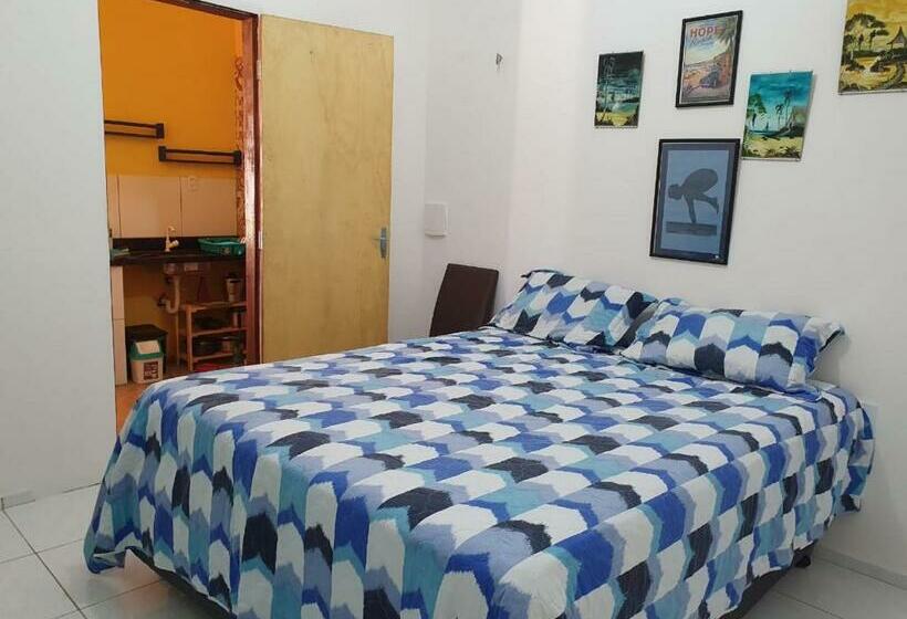 פנסיון Casinha Na Praia Do Guajiru