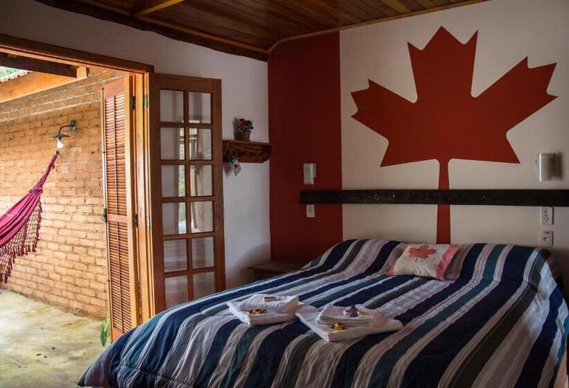 膳宿费 Pousada Cabanas No Mundo