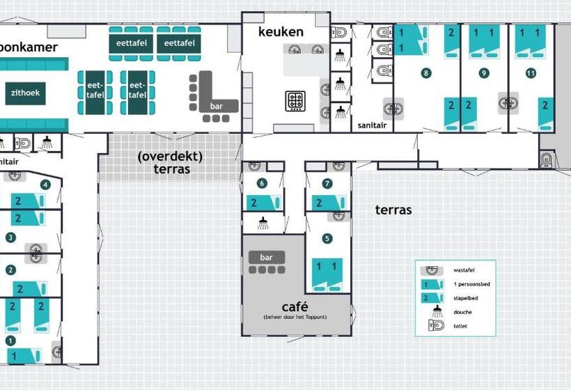 فندق صغير Het Toppunt Sneek