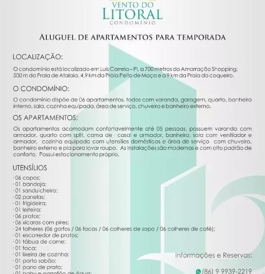 Condomínio Vento Do Litoral