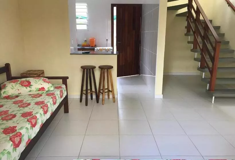 ユースホステル Mar E Lua Flats   Maresias