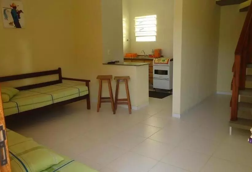 ユースホステル Mar E Lua Flats   Maresias