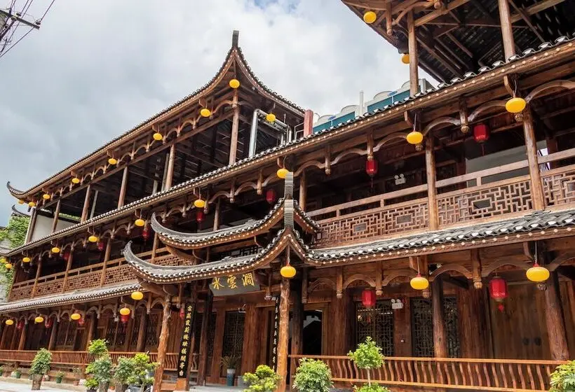Aamiaismajoitus (B&B) Furong Town Water Cloud Gully Lodge