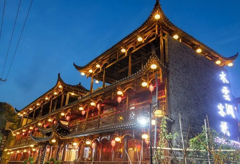 Aamiaismajoitus (B&B) Furong Town Water Cloud Gully Lodge