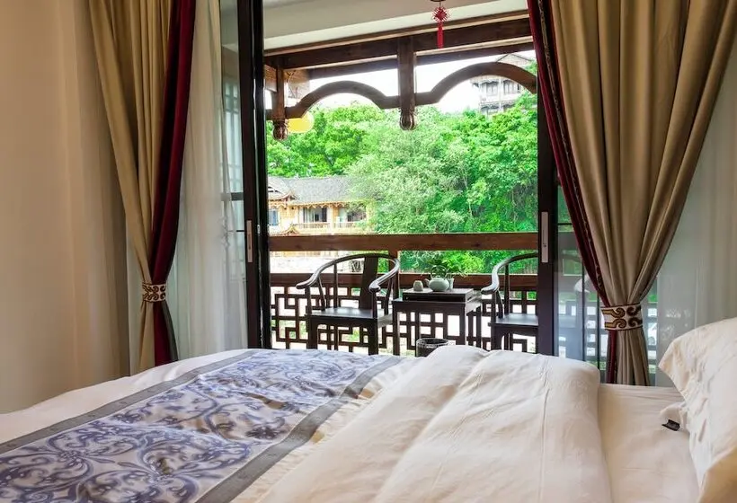 Aamiaismajoitus (B&B) Furong Town Water Cloud Gully Lodge