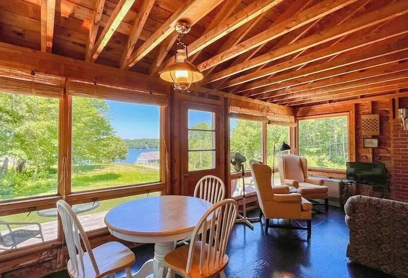 Classic Home Overlooking The St. George River With Deck & Great Views