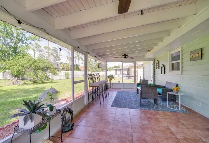 Large Yard, Porch! Pet Friendly Home In Palm Bay