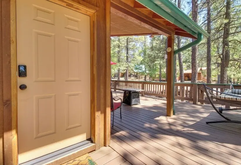 Large Deck & A/c! Serene Family Retreat In Pinetop