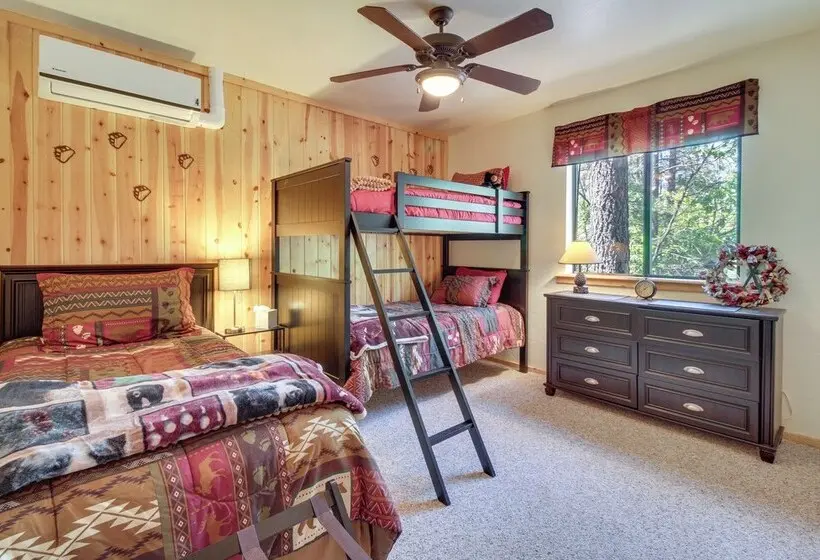 Large Deck & A/c! Serene Family Retreat In Pinetop