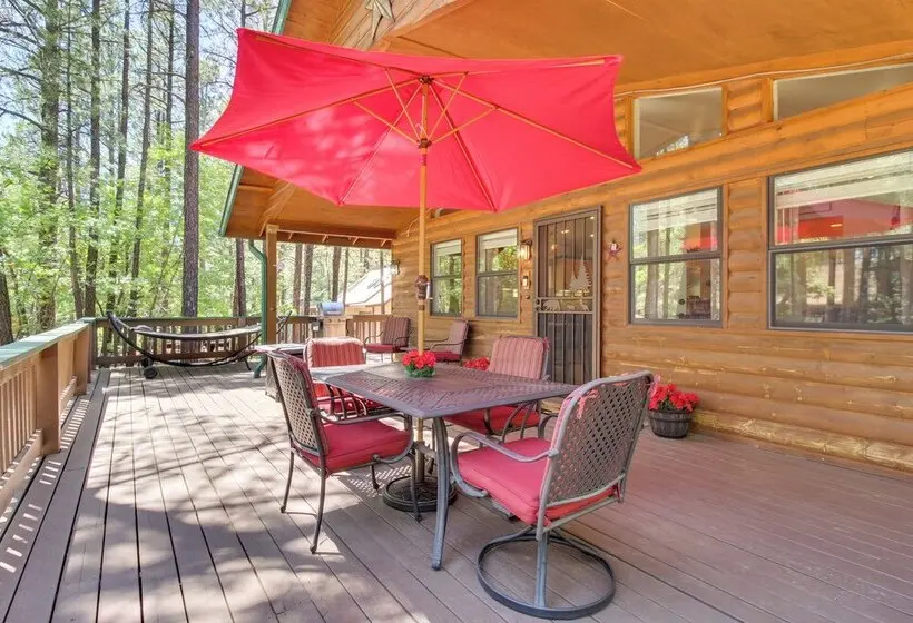 Large Deck & A/c! Serene Family Retreat In Pinetop