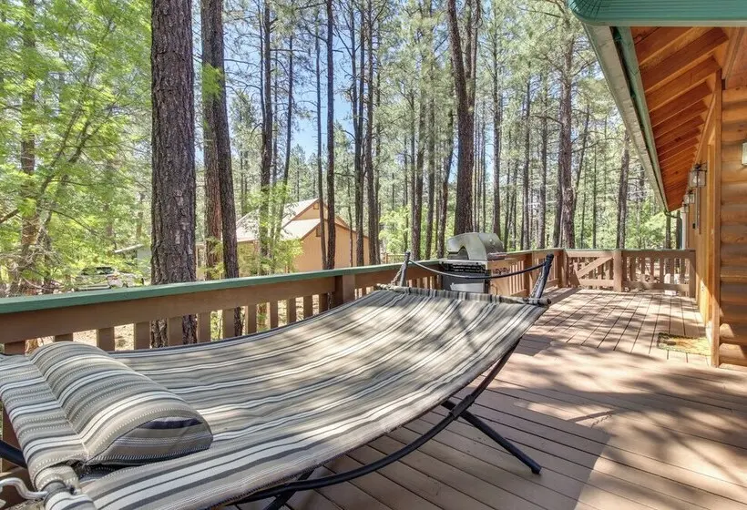 Large Deck & A/c! Serene Family Retreat In Pinetop