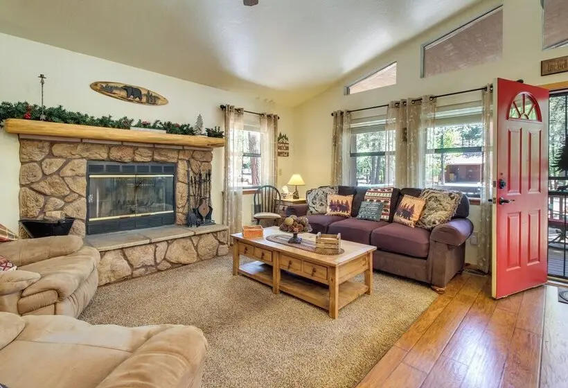 Large Deck & A/c! Serene Family Retreat In Pinetop