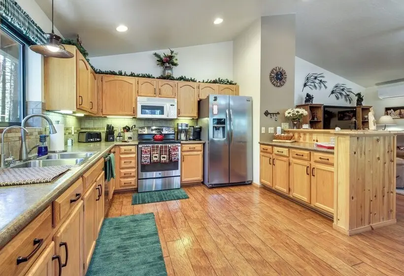 Large Deck & A/c! Serene Family Retreat In Pinetop