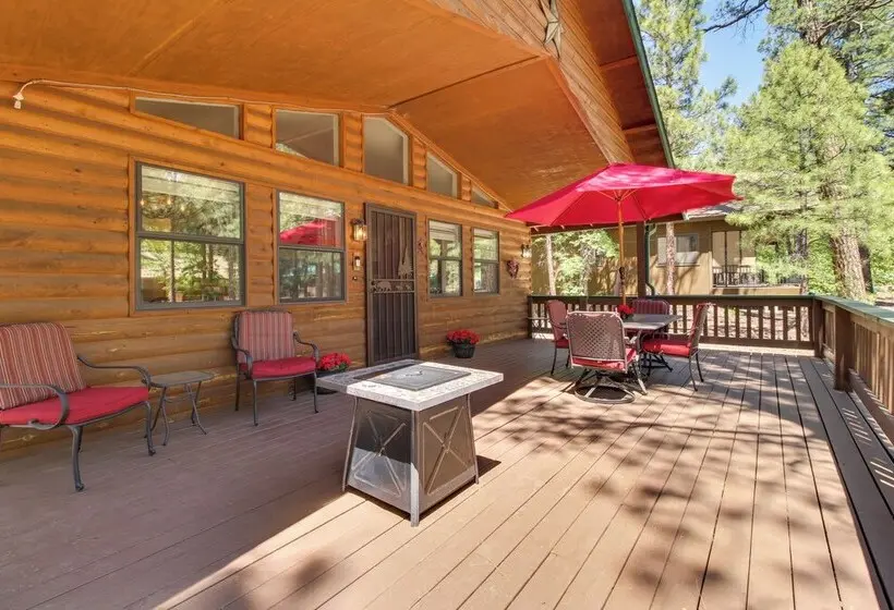 Large Deck & A/c! Serene Family Retreat In Pinetop