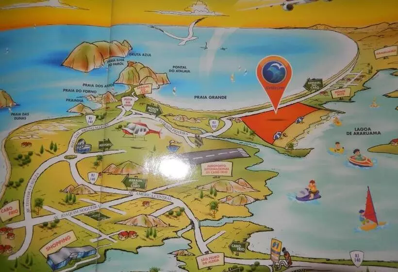 Flat Entre Mar E Lagoa