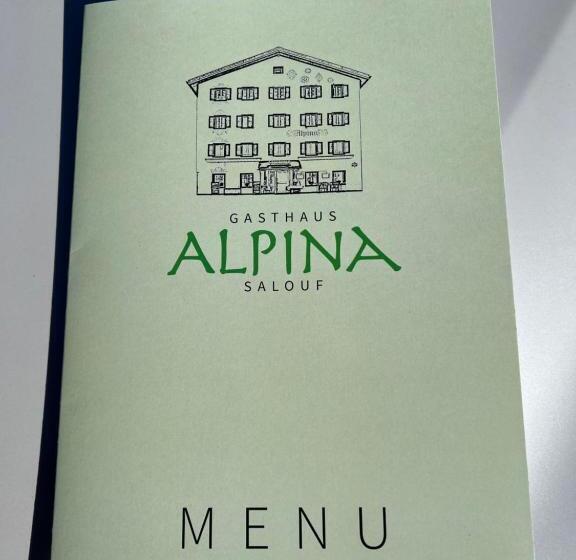 호스텔 Und Restaurant Alpina