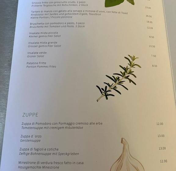 호스텔 Und Restaurant Alpina