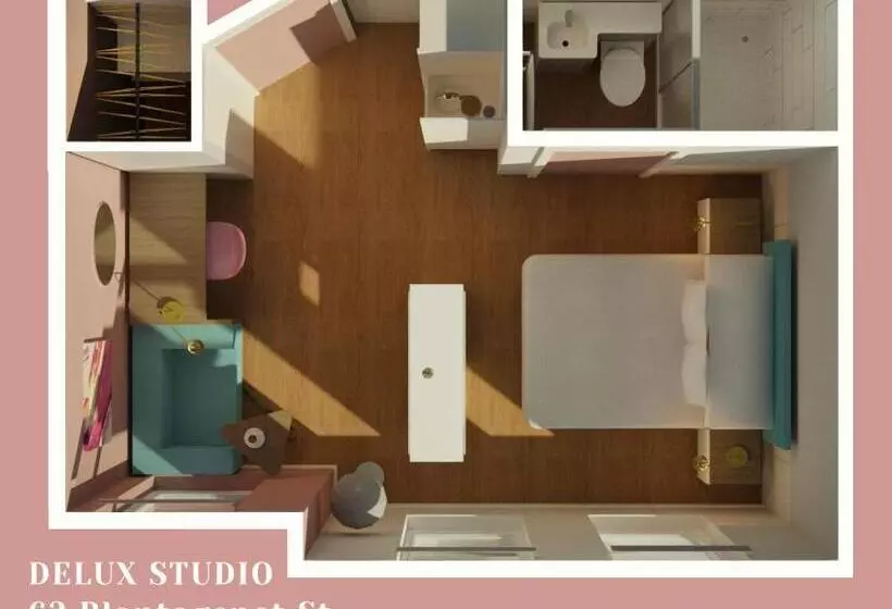 پانسیون Aaron Wise  62 Plantagenet Studios