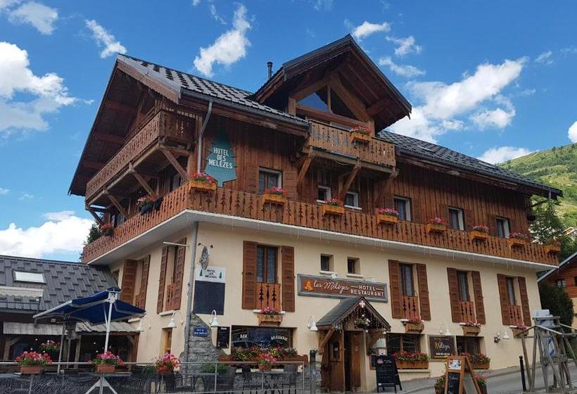호텔 Hôtel Chalet Les Mélèzes