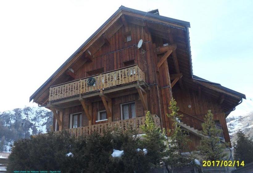 호텔 Hôtel Chalet Les Mélèzes