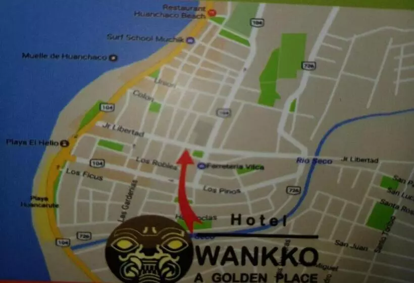 ペンション Hospedaje Wankko
