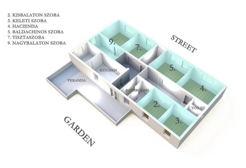 Pensjonat Káli44 Vendégház