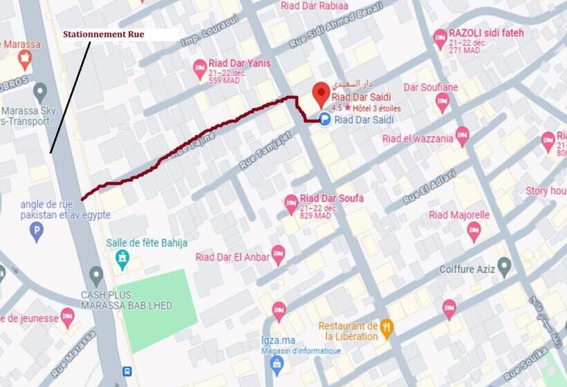 膳宿费 Riad Dar Saidi