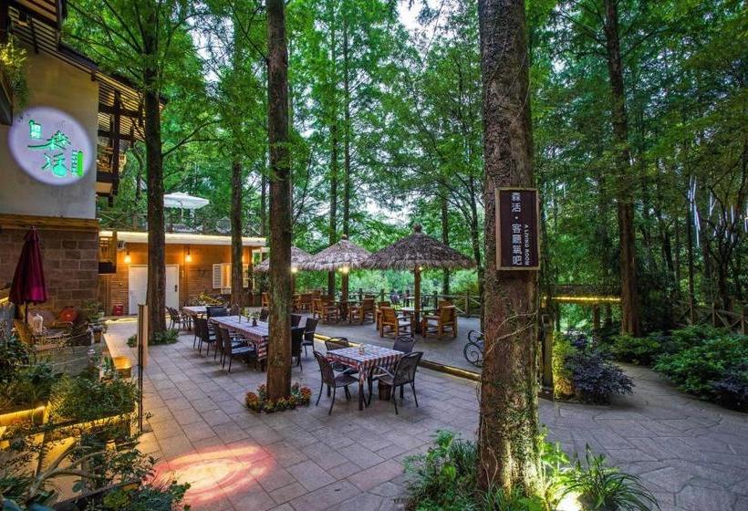 بنسيون Wuyi Mountain Ancient Street Forest Living England Time Inn