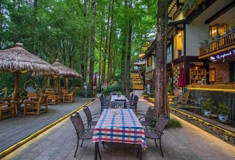پانسیون Wuyi Mountain Ancient Street Forest Living England Time Inn