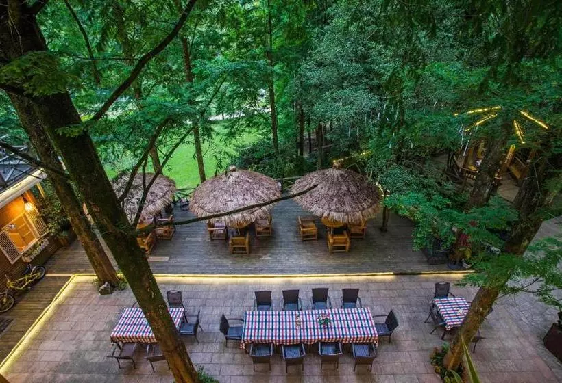 پانسیون Wuyi Mountain Ancient Street Forest Living England Time Inn