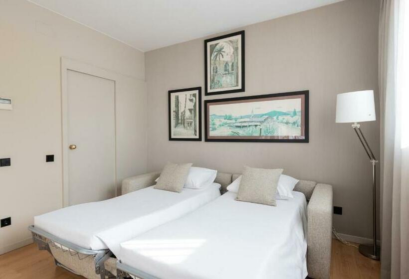 اتاق استاندارد چهار تخته, Aparthotel Atenea Barcelona