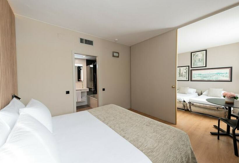 اتاق استاندارد چهار تخته, Aparthotel Atenea Barcelona