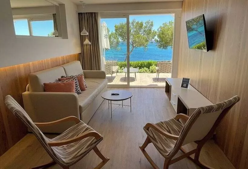 1 Schlafzimmer Deluxe Apartment Meerblick, Aparthotel Ponent Mar