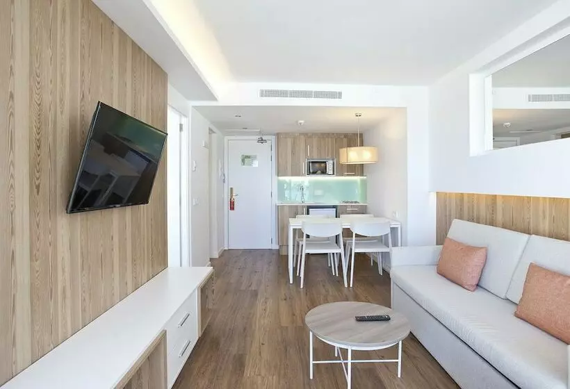 Premium Wohnung 1 Schlafzimmer mit Meerblick, Aparthotel Ponent Mar