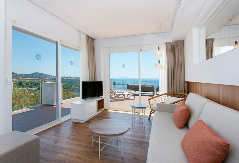 Апартаменты Deluxe 1 Спальня Вид на Море, Aparthotel Ponent Mar
