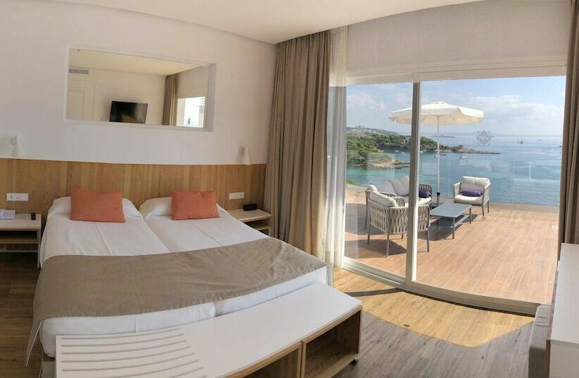 オーシャンビューの１ベッドルームデラックスアパート, Aparthotel Ponent Mar