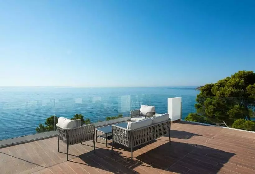 1 Schlafzimmer Deluxe Apartment Meerblick, Aparthotel Ponent Mar