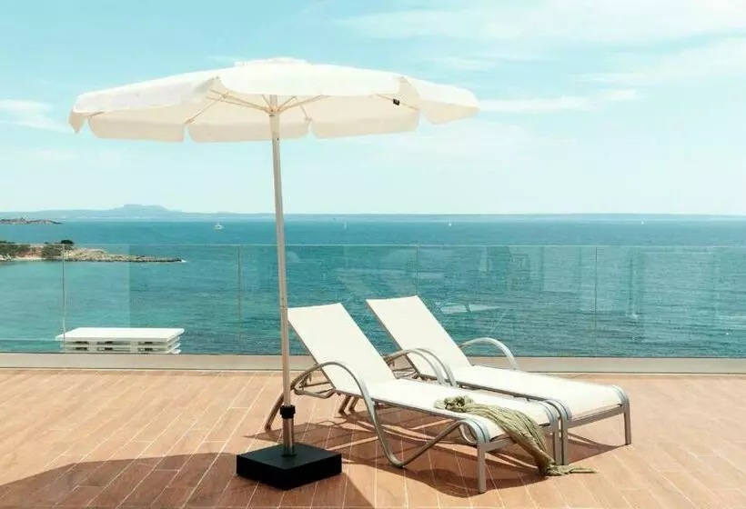1 Schlafzimmer Deluxe Apartment Meerblick, Aparthotel Ponent Mar