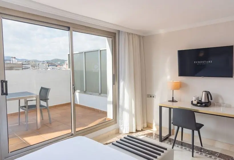 اتاق استاندارد با تراس, Eurostars Cristal Palace