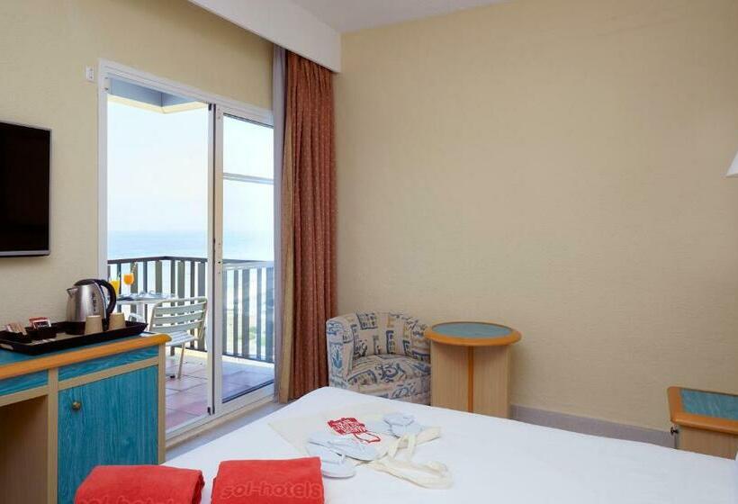 带海景的标准房, Sol Milanos Pingüinos