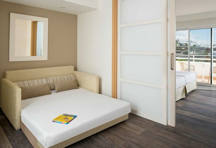 패밀리 룸 바다 전망, Sol Lanzarote  All Inclusive