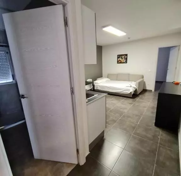 Appartement met 1 Slaapkamer en Balkon, Tossamar
