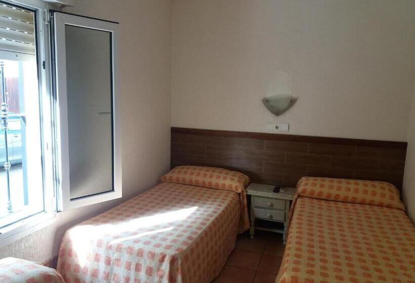 共用房间的床, Pension El Patio