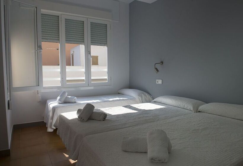 バスルーム共有のトリプルスタンダード, Hostal Ripoll Ibiza
